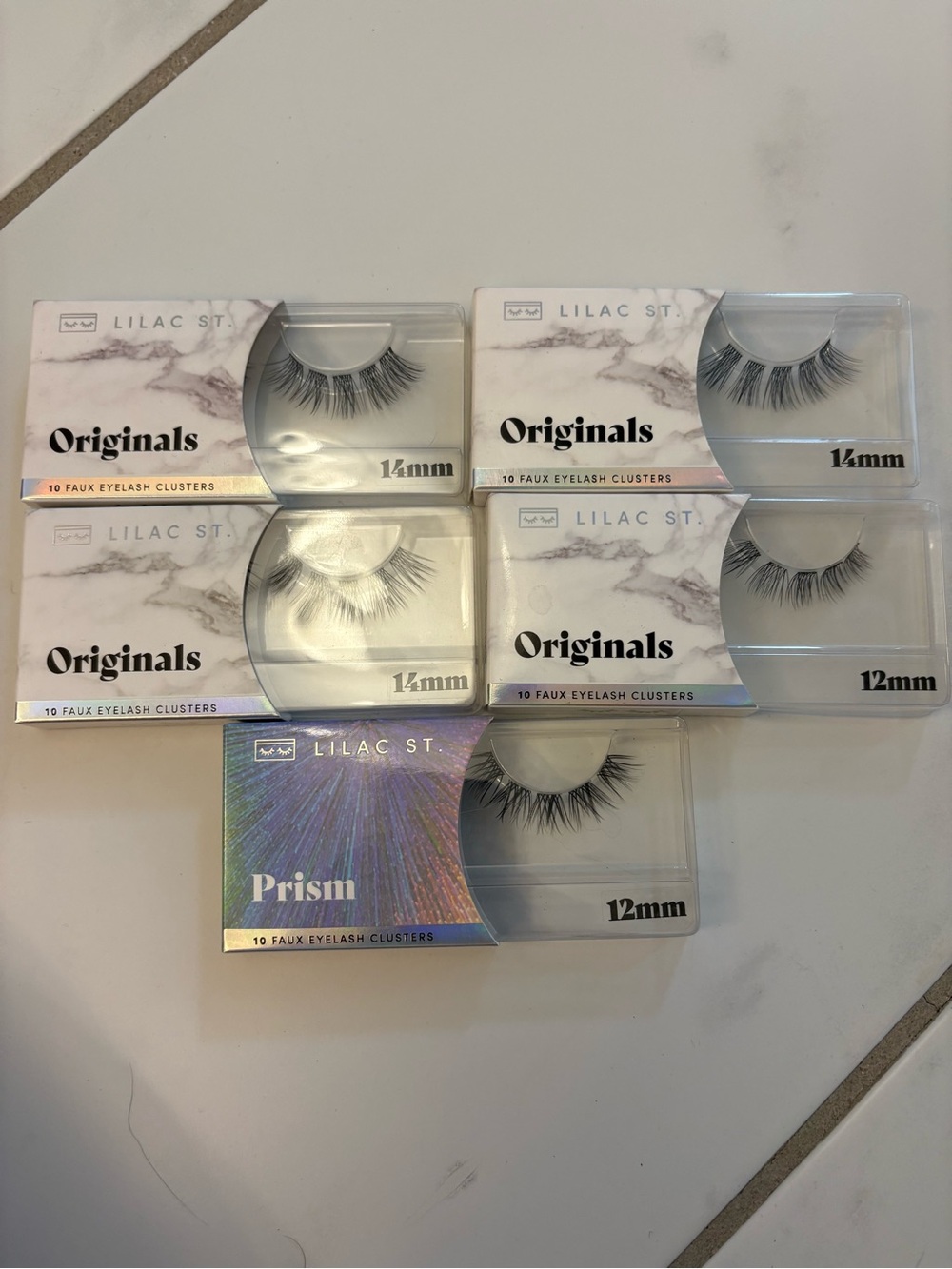 Originals Faux Eyelash Clusters – Black (12mm & 14mm)